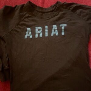 Ariat Rebar Black Crewneck